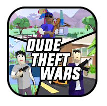 Download Dude Theft Wars Offline & Online Multiplayer MOD APK