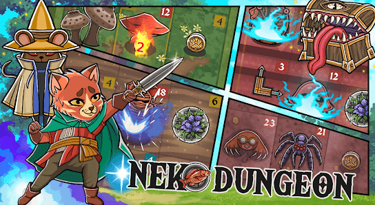 Download Neko Dungeon: Puzzle RPG MOD APK