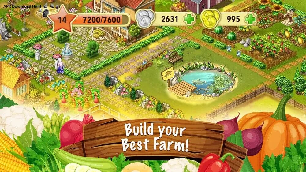 Download Jane's Farm - Build Your Village MOD APK