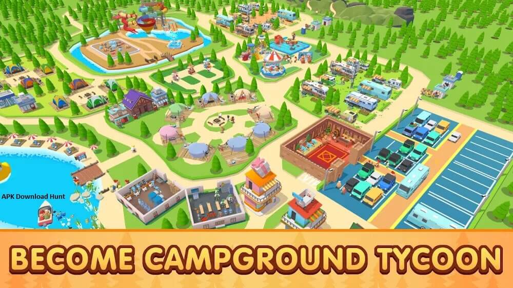 Download Camping Tycoon MOD APK