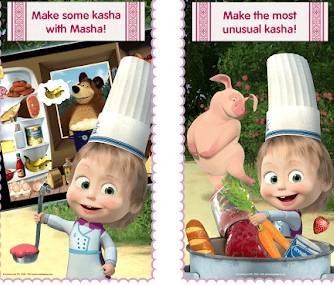 Download Masha and Bear: Cooking Dash MOD APK