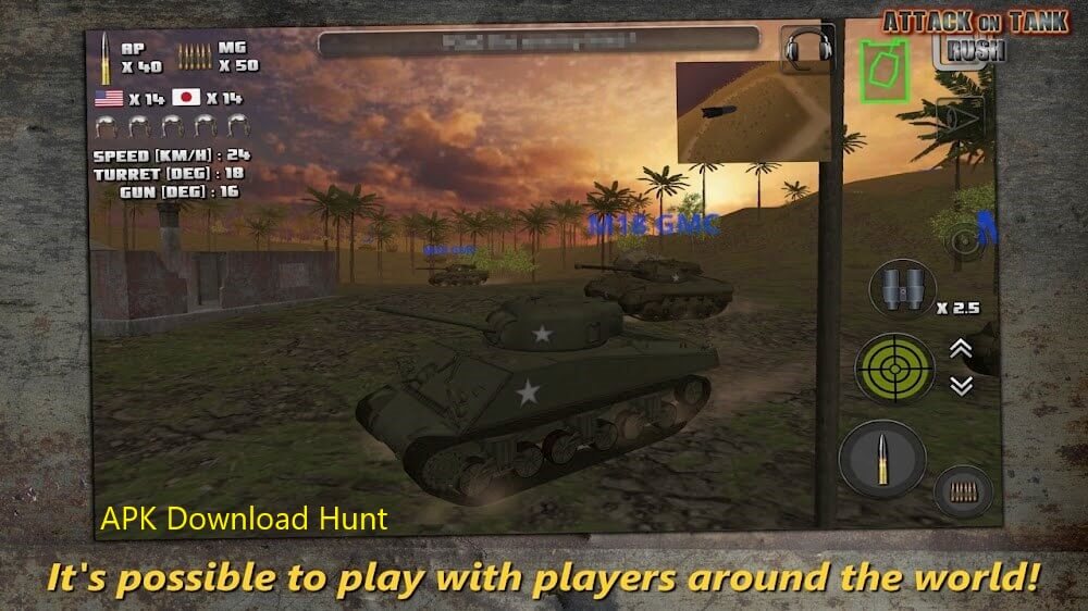 Download Attack on Tank Rush MOD APK