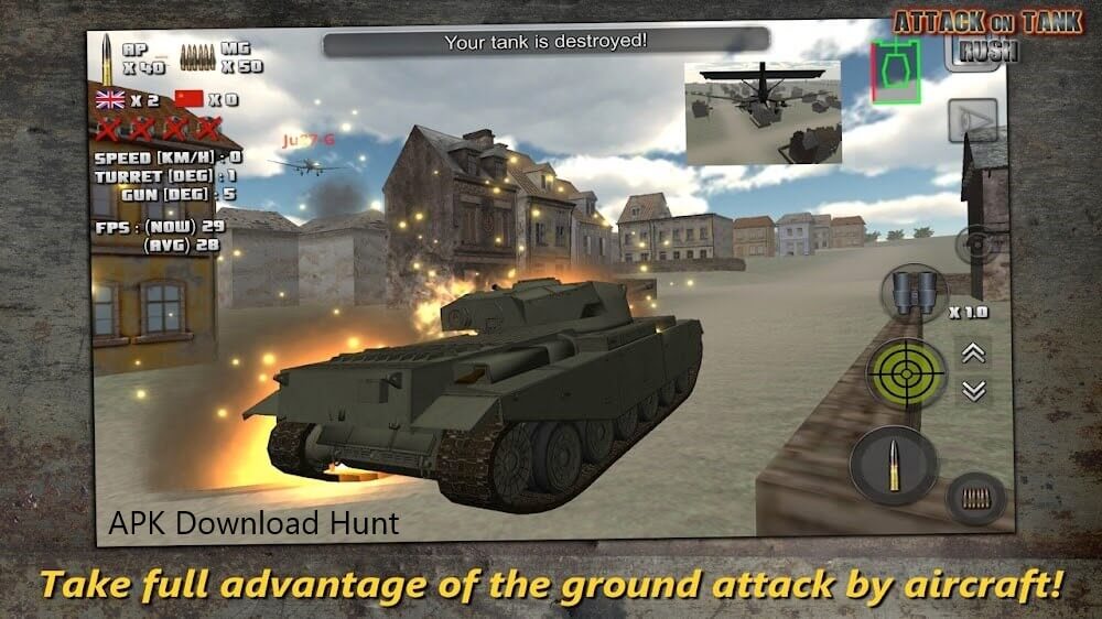 Download Attack on Tank Rush MOD APK