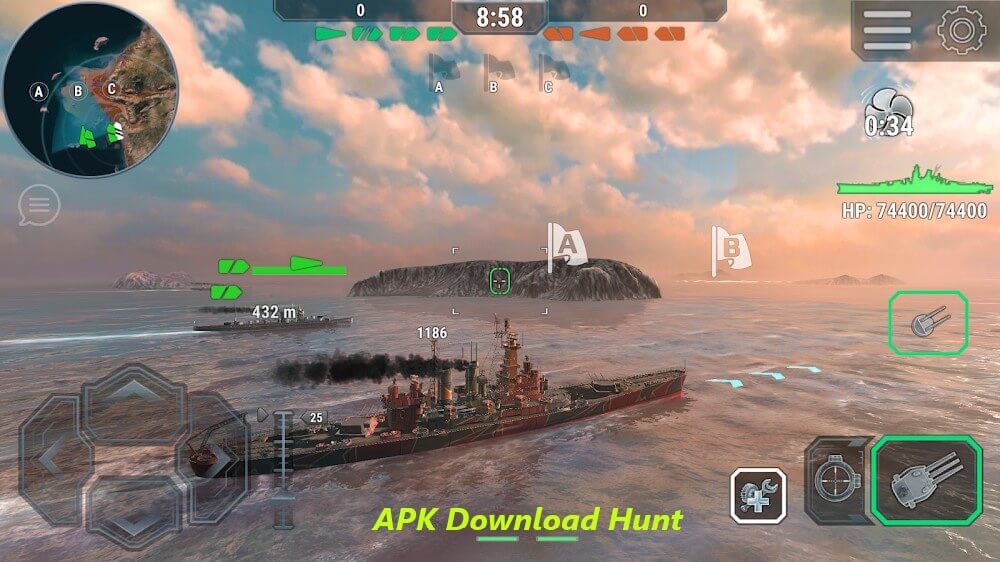 Download Warships Universe: Naval Battle (MOD, Hack Unlimited Money)