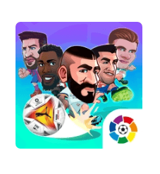 Laliga Head Football Download this football game for free and enjoy playing football with all the soccer clubs and superstars from LaLiga! Choose your favourite football player among the official LaLiga teams, unleash your powerful shots and take your football team to the top of the football world ranking! ¡Score thousand of goals using the big head of your footballer and become the ultimate champion and the hero of your sport dream team!
