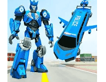 Download Police Limousine Robot Transform 2020 MOD APK