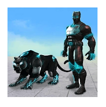 Download Panther Robot Battle City Rescue Games MOD APK