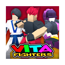 Vita Fighters is a 2D fighting game inspired by Virtua Fighters, in which players can control over a dozen distinct characters. Many of these characters are based on characters from other video games, so aficionados of the genre will know them right away. Vita Fighters' controls are typical of the genre. The virtual controller for moving and leaping is on the left of the screen, while the four action buttons are on the right (light, medium, heavy and special attack). Your character can perform a variety of attacks by combining all of these buttons.