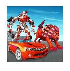 Download Ultimate Wild Lion Robot: Car Robot Transform Game MOD APK