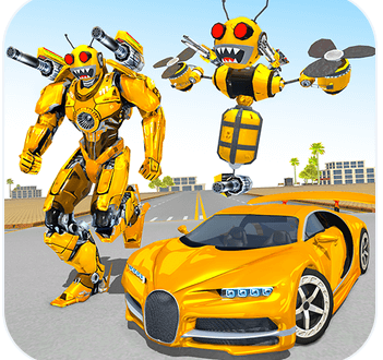 Bee Robot Car Game APK