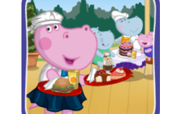 Download Cafe Mania Kids Cooking Games MOD APK