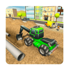 Download City Pipeline Construction Sim MOD APK