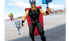 Download Hammer Man Superhero MOD APK