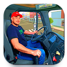 Download In Truck Driving Highway Race Simulator MOD APK