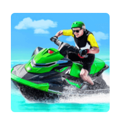 Download Jet Ski Boat Stunt Racing Game MOD APK