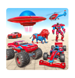 Download Spaceship Robot Transportation Game MOD APK