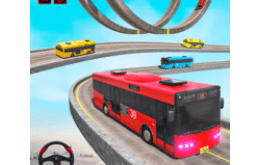 Download Crazy Bus Stunt Coach Bus Sim MOD APK