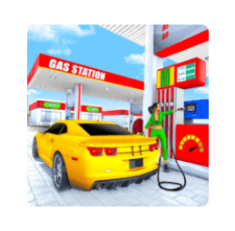 Download Gas Station Car Driving MOD APK