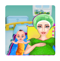 Download Pregnant Mommy And Newborn Baby Daycare MOD APK