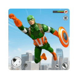 Download Rope Captain Superhero Fight MOD APK