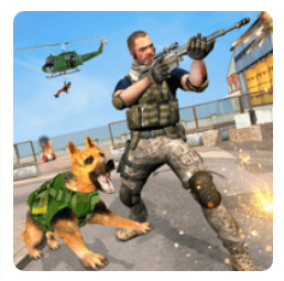 Download US Army Dog Anti Terrorist Shooting Game MOD APK