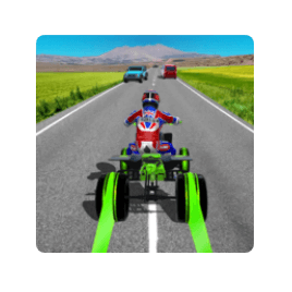 Download ATV Quad Bike Traffic Racing MOD APK