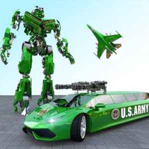 Download Flying Limo Car Robot Flying for iOS APK