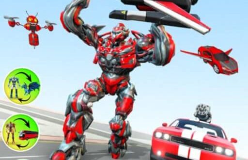 Download Flying Robot Transformation for iOS APK