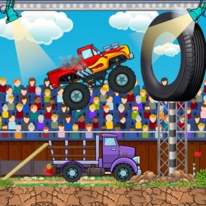 Download Monster Truck stunt and races for iOS APK
