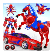 Flying Muscle Car Transform Robot War Download For Android