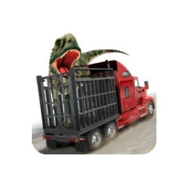 Latest Version Angry Dinosaur Zoo Transport MOD APK