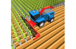 Latest Version Blocky Plow Farming Harvester MOD APK