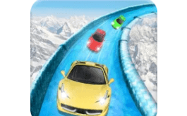 Latest Version Frozen Water Slide Race MOD APK