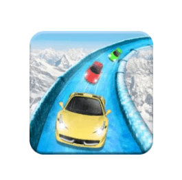 Latest Version Frozen Water Slide Race MOD APK