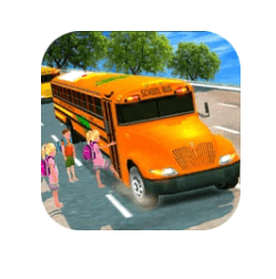 Latest Version High School Bus Driving 3D MOD APK