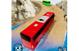 Latest Version Mountain Climb Bus Racing Game MOD + Hack APK Download