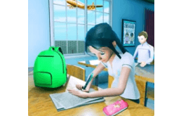 Latest Version Virtual High School Girl Game MOD APK