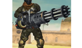 Desert Gunner Battlefield Machine Gun Game MOD + Hack APK Download