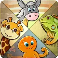 Kids Puzzle - learn 82 animals MOD + Hack APK Download