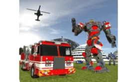 Latest Version Robot Firetruck MOD + Hack APK Download