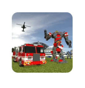 Latest Version Robot Firetruck MOD + Hack APK Download