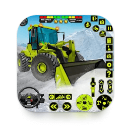 Snow Excavator 3D Simulator MOD + Hack APK Download