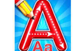 Tracing And Writing Alphabets And Numbers Book MOD + Hack APK Download