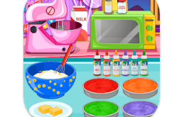 Cooking Rainbow Birthday Cake MOD + Hack APK Download
