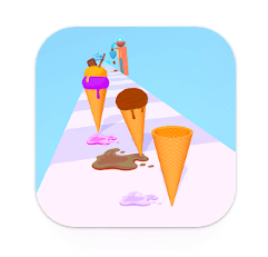 Download Ice Cream Stack Games Runner MOD APK