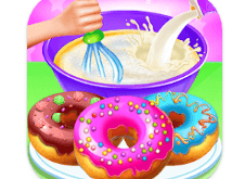 Sweet Donut Maker Bakery MOD + Hack APK
