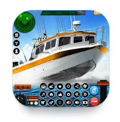 Download Fishing Boat Driving Simulator MOD APK