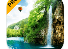 Download Forest Waterfall PRO Wallpaper MOD APK