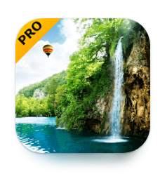 Download Forest Waterfall PRO Wallpaper MOD APK