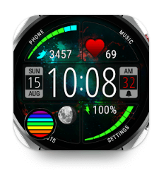 Download Futorum H16 Digital watch face MOD APK